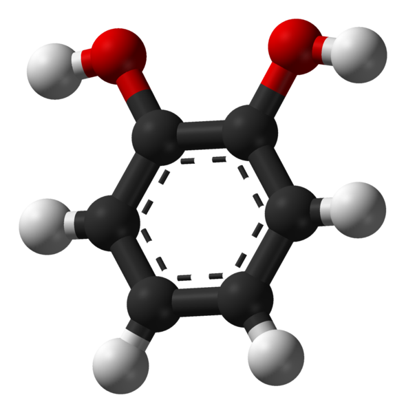 Substrate Catechol (also known as pyrocatechol and 1,2-dihydroxybenzene)